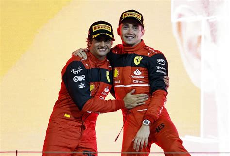 He Was Better Ferrari F Duo Charles Leclerc Carlos Sainz Shift