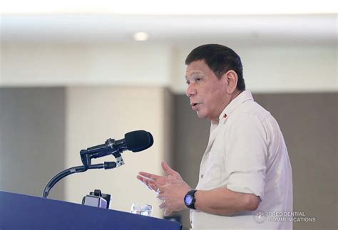 President Rodrigo Roa Duterte Delivers His Speech During The Joint