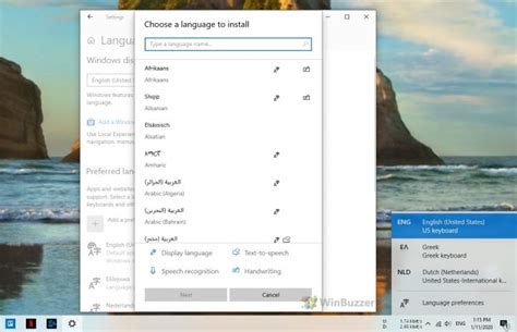 Windows How To Change Display Language Or Keyboard Language Winbuzzer