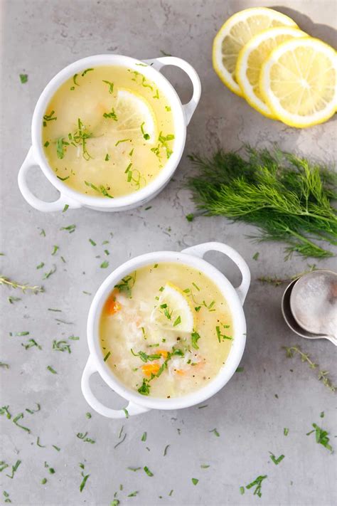Greek Fish Soup Recipe Cooking Lsl