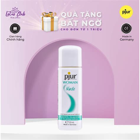 Gel B I Tr N G C N C Pjur Woman Nude Ml Shopee Vi T Nam