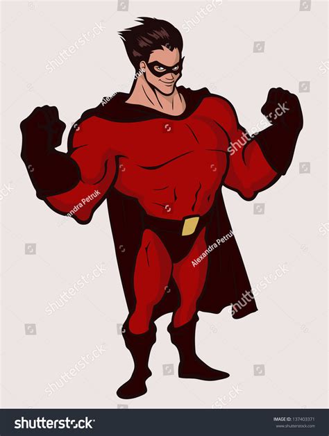 Super Brave Man Stock Vector Royalty Free 137403371 Shutterstock