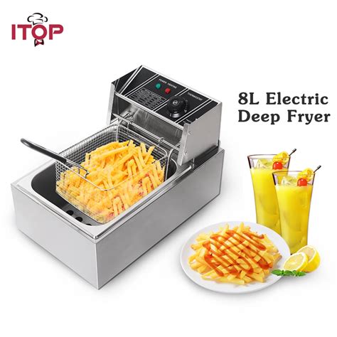 Buy Itop 8l Electric Deep Fryers Chicken Potato Chip