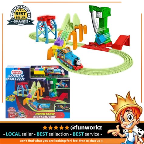 Thomas Friends Trackmaster Hyper Glow Night Delivery Playset Hobbies