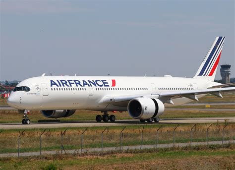 Le 1er Airbus A350 900 Air France Effectue Son Premier Vol ACTU AERO