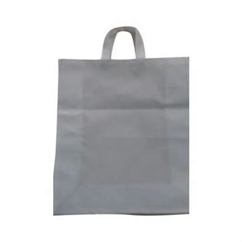 White Loop Handle Plain Non Woven Shopping Bag At Rs Piece In Rajkot