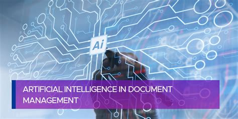 Artificial Intelligence In Document Management