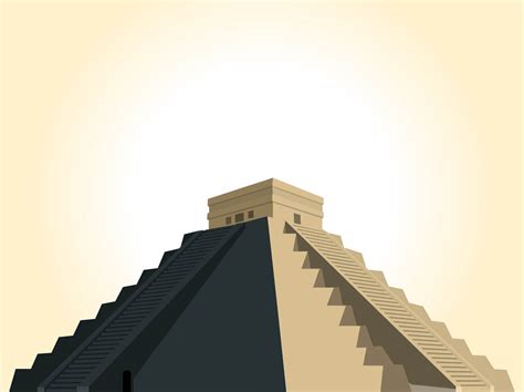 Mayan Pyramid Vector Vector Art & Graphics | freevector.com