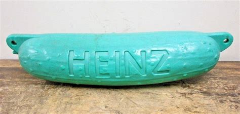 Original Heinz Pickle Plastic Window Display Sign 1944965936