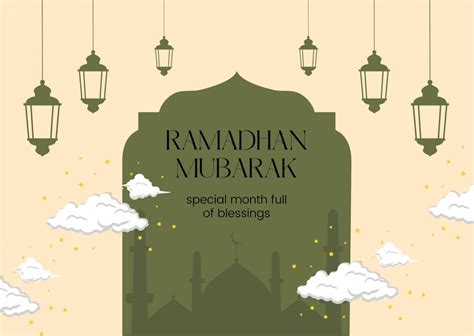 Page 2 Free Custom Printable Ramadan Card Templates Canva