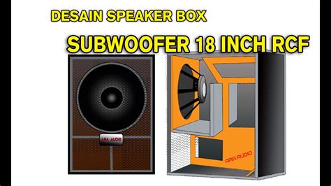 Skema Box Speaker 18 Inch Lapangan Homecare24