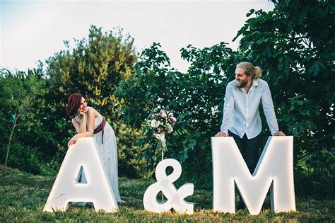 Letras Luminosas Boda Decora Tu Boda Con Tus Iniciales