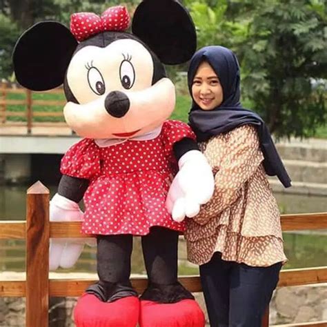 Jual Micky Minnie Super Jumbo Tinggi 1 Meter Shopee Indonesia