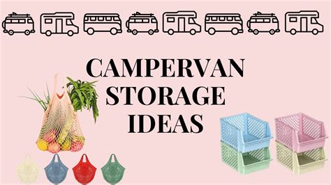 Motorhome Storage Best Tips And Tricks To Save Space