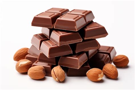 Premium AI Image | Chocolate with Nuts