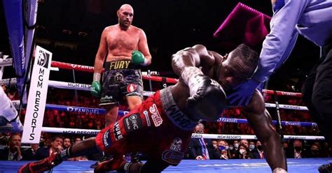 Watch Deontay Wilder On Unsteady Legs Stumbling As He Exits The Ring