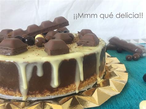 Mmm Qu Delicia Tarta Kinder Bueno