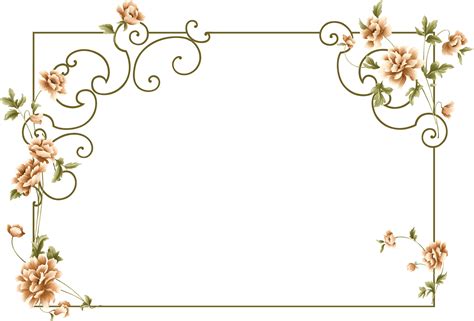 Floral Frame Png