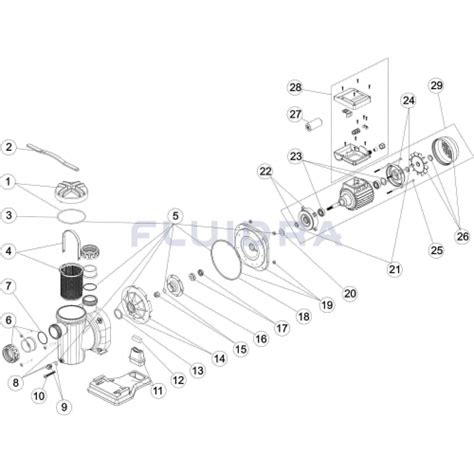 Spare Parts For Swimming Pool Pumps Grupo Poolplus