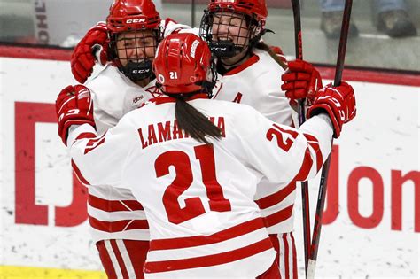 Wisconsin Womens Hockey All Wcha Teams Announced And Seven Badgers Were Honored Buckys 5th