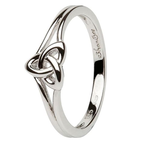 Trinity Knot Sterling Silver Ring Shanore Irish Jewlery