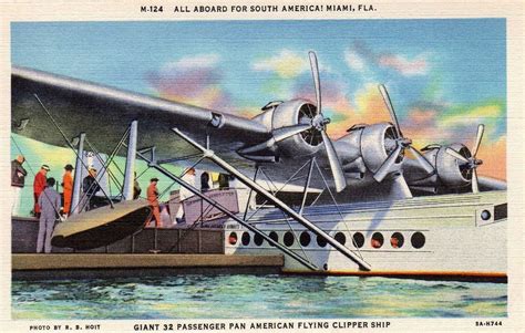 Sikorsky S Miami Flying Boat Boat Pan American