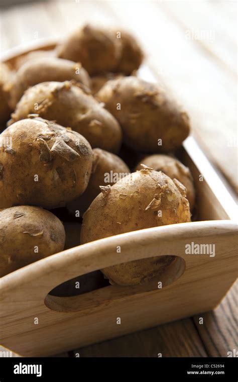 Jersey royal potatoes hi-res stock photography and images - Alamy