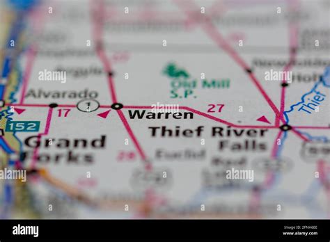 Warren Minnesota Map Hi Res Stock Photography And Images Alamy