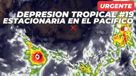 Urgentedepresion Tropical Se Fortale Con Interes En El Salvador Y