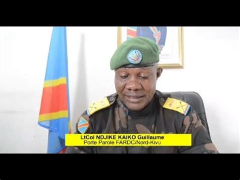 GOMA L ARMEE CONGOLAISE ANNONCE UNE TRES BONNE NOUVELLE FIN TRAGIQUE