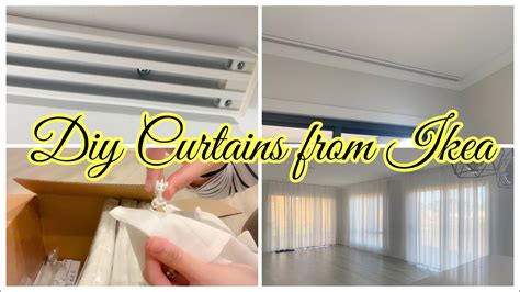 How To Hang A Curtain Pole From The Ceiling Shelly Lighting