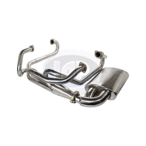Hide A Way Exhaust System 1 58in Header Wmuffler Stainless Steel