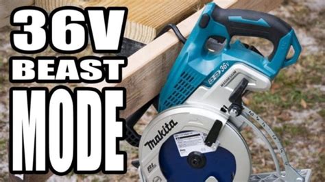 Makita Cordless Rear Handle Circular Saw Video Review Ptr