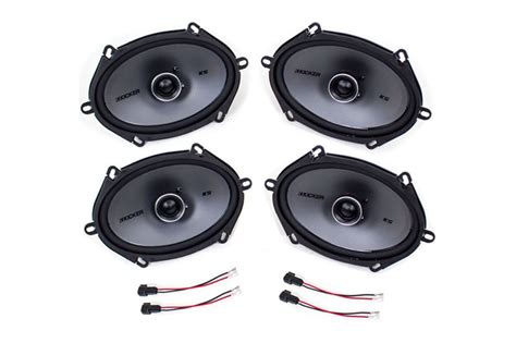 2004 2014 F150 Kicker KS68 6x8 Door Speaker Upgrade Kit CrewCab