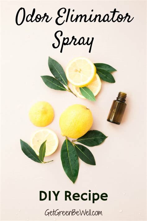 DIY Natural Odor Eliminator Spray - Get Green Be Well