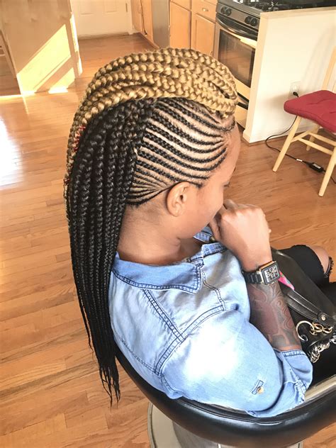 African Hair Braiding Mohawk Styles 15