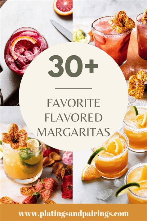 30+ Flavored Margaritas (with Easy Recipes!!) - Platings + Pairings