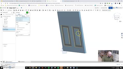 Door Onshape YouTube