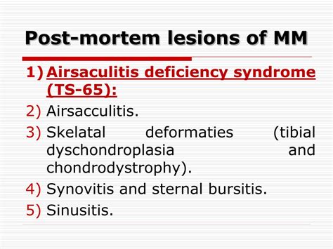 Ppt Avian Mycoplasmosis Powerpoint Presentation Free Download Id 9500323