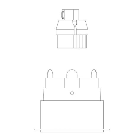 Pinhole Slimline Round Flush Fixed Fire Rated Ip Bathroom