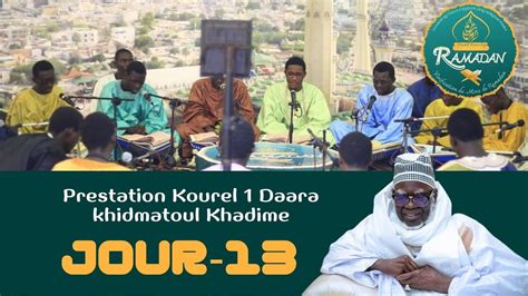 Vivification Du Mois De Ramadan J Prestation Kourel Daara