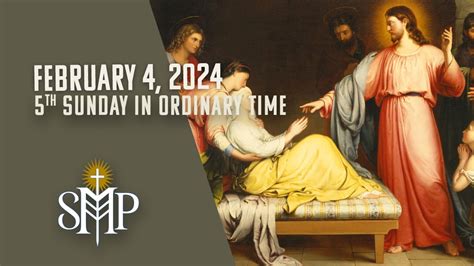 Sunday Mass 5th Sunday In Ordinary Time February 4 2024 9 30am Pt Youtube