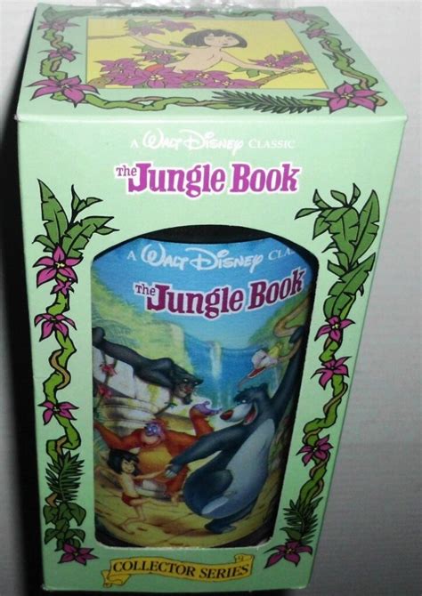 Walt Disney Classic Collection Series “jungle Book Glass Box Set