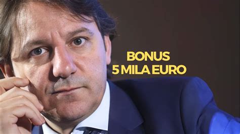 Nuovo bonus 5 mila euro parte il 10 di gennaio come e chi può fare