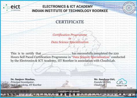 Advanced Certificate In Machine Learning And Ai Eandict Academy Iit Roorkee