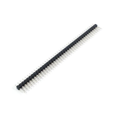 Male Pin Header Straight 40p 254mm Sil • Make Electronics