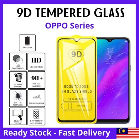 Oppo Tempered Glass Screen Protector Full Cover Reno A A A A