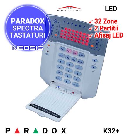 Tastatura Paradox Spectra K Led Neosis Ro