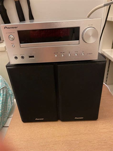 Pioneer mini hi fi cd player with radio 音響器材 其他音響配件及設備 Carousell