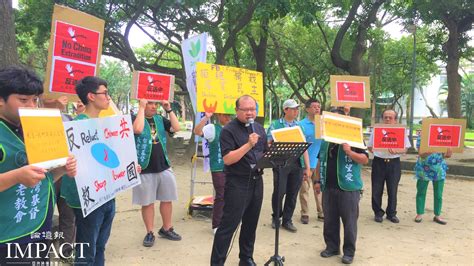 公義行動教會聲援反送中「為香港祈禱」 在台港生自發聚集關心家鄉